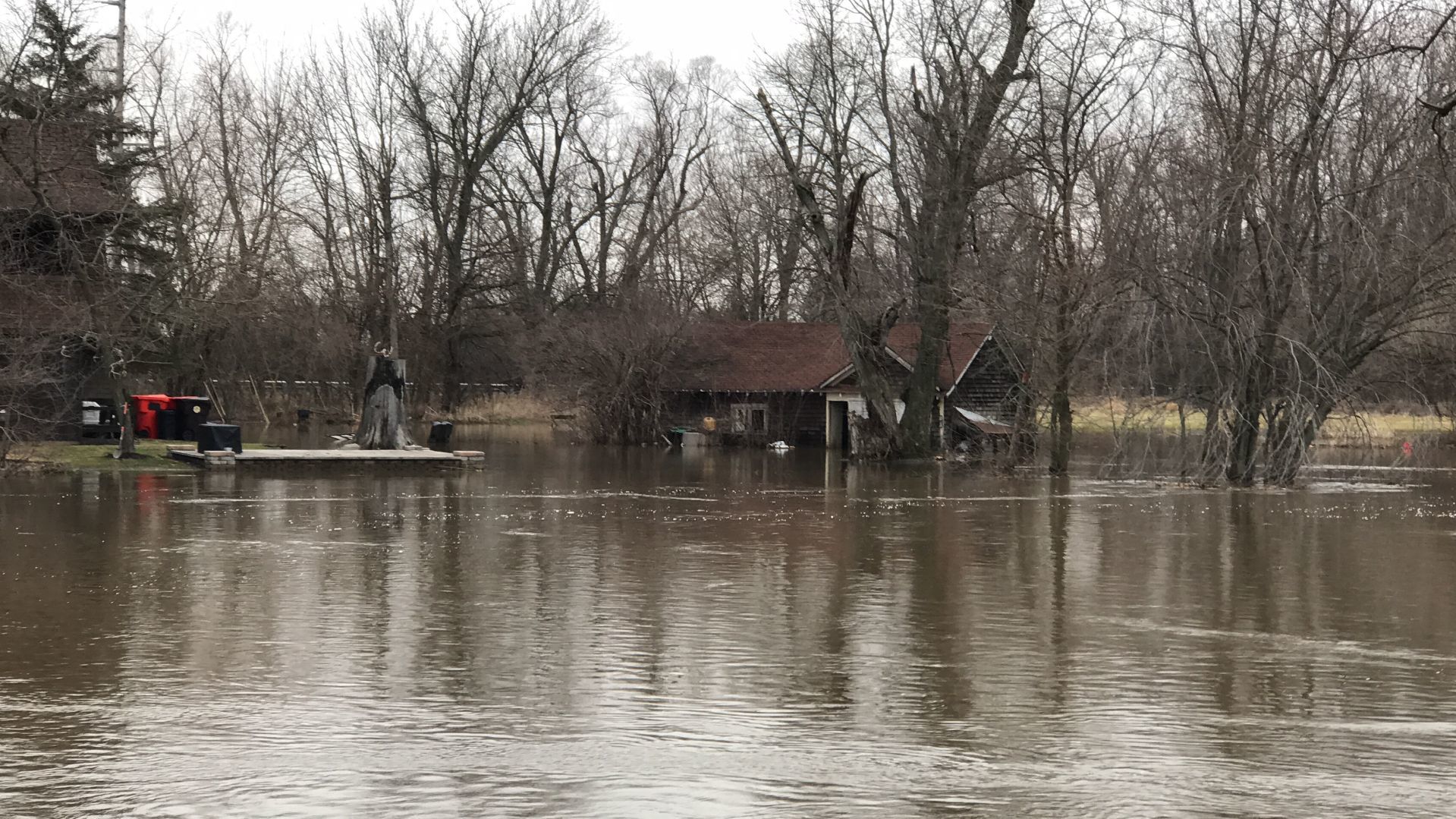 Kankakee River flooding